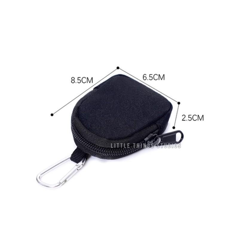 現貨 實拍 3色 Mini bag 半圓 鑰匙包 掛飾 耳機包 零錢包 掛件-細節圖7