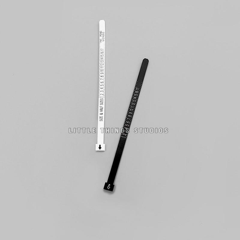 現貨 黑 白 戒圍神器  戒圍尺 測量 戒圍 美碼 美國尺寸-細節圖7