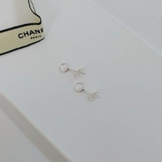現貨實拍 韓國空運︎ 垂墜小圈圈 純銀 耳環 銀飾-細節圖2