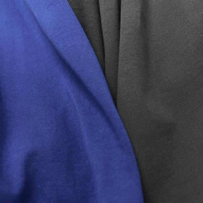 現貨 實拍 2色 韓國製 厚磅短袖上衣tee 長版 純棉 素面-細節圖4