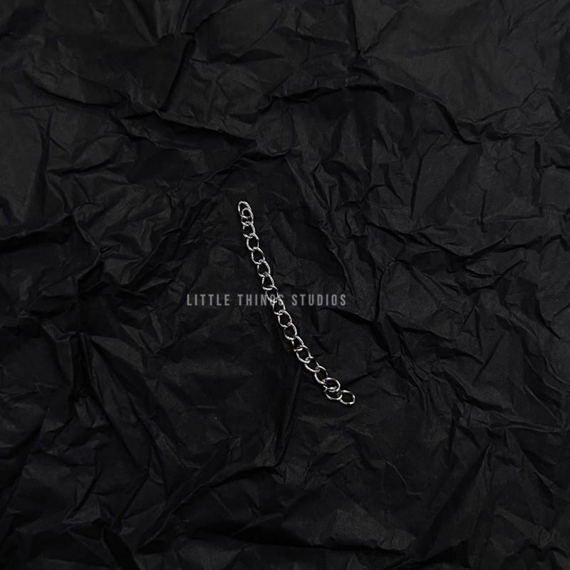 實拍 加長限定 鈦鋼延長鏈 項鍊 手鍊 加長-細節圖2