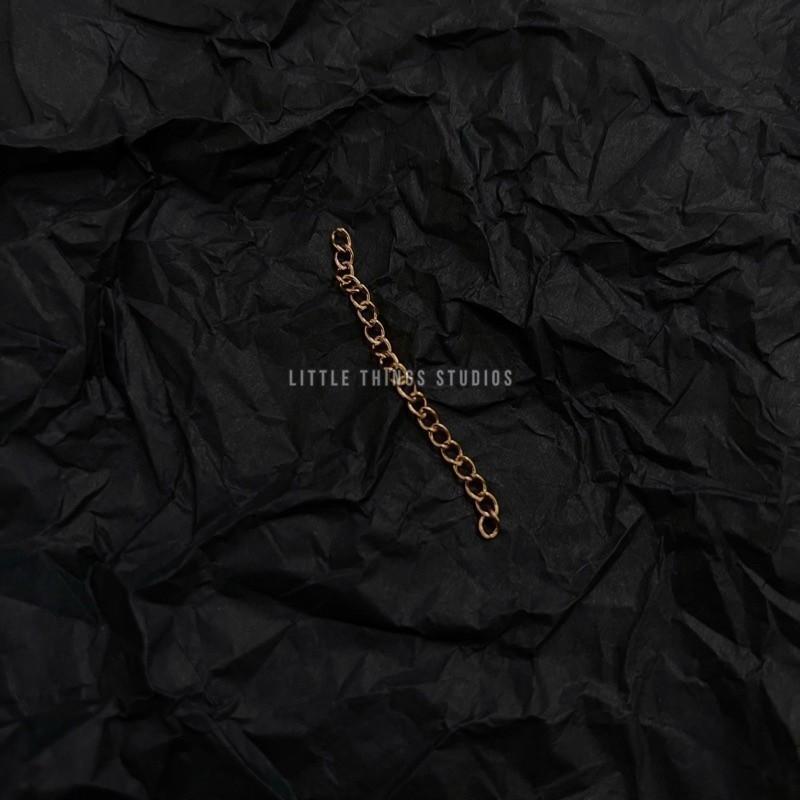 實拍 加長限定 鈦鋼延長鏈 項鍊 手鍊 加長-細節圖3