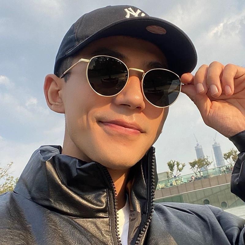 現貨 4色 金屬框 造型眼鏡 飛行員 情侶眼鏡 造型鏡框-細節圖2