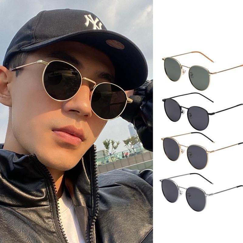 現貨 4色 金屬框 造型眼鏡 飛行員 情侶眼鏡 造型鏡框-細節圖3