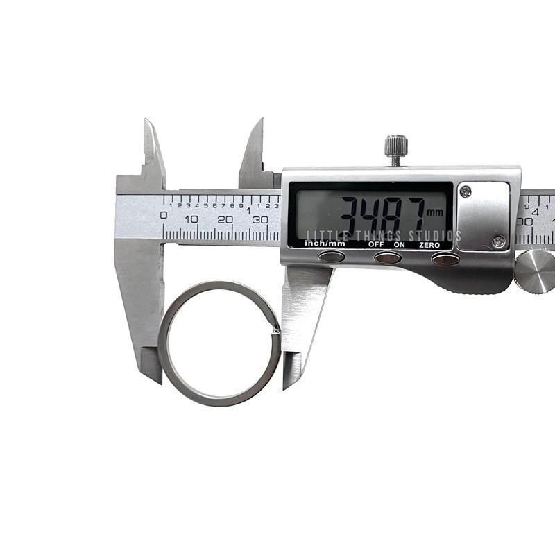 現貨 實拍 粗圈鑰匙圈 配件 鑰匙環 銀色-細節圖2