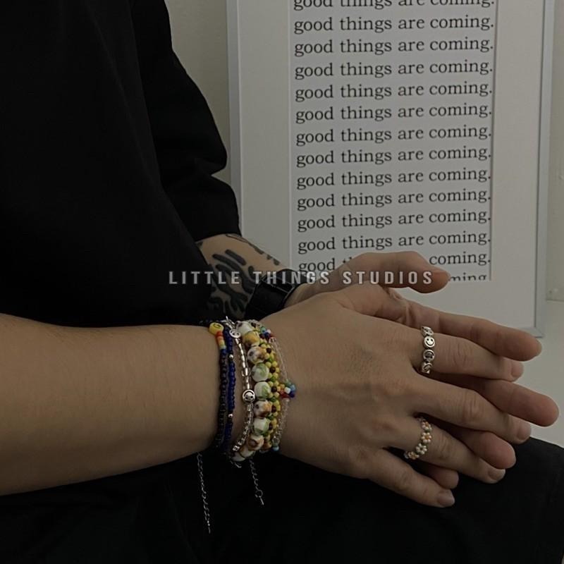 現貨 實拍 向日葵 圓珠 珠珠 手鍊 雛菊 串鏈 太陽花  SW028_1-細節圖3