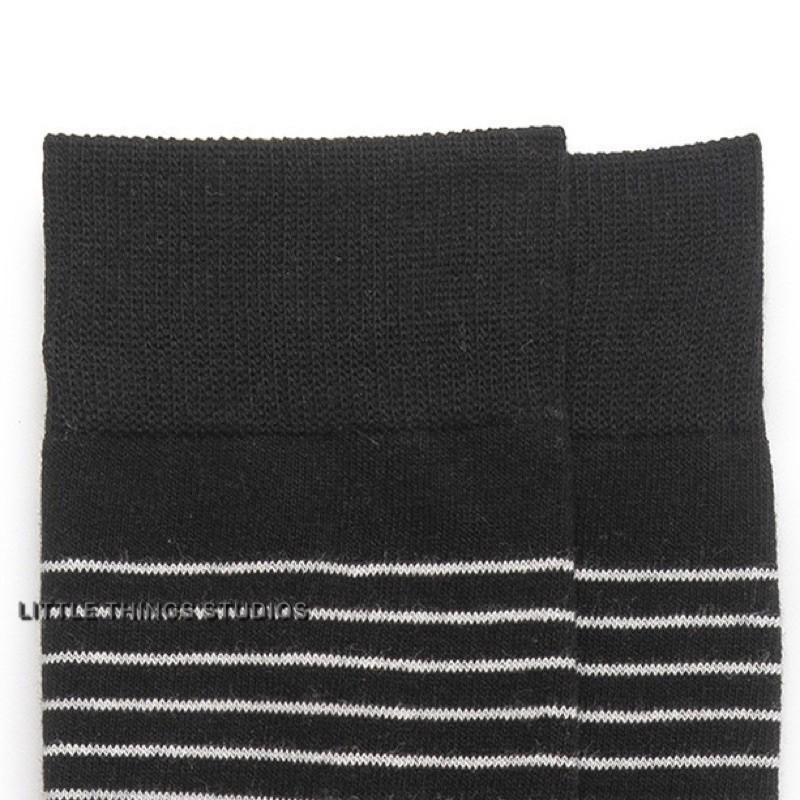 現貨 百搭線條襪 線條 長襪 男襪 細線 橫條 條紋 SSO008-細節圖2