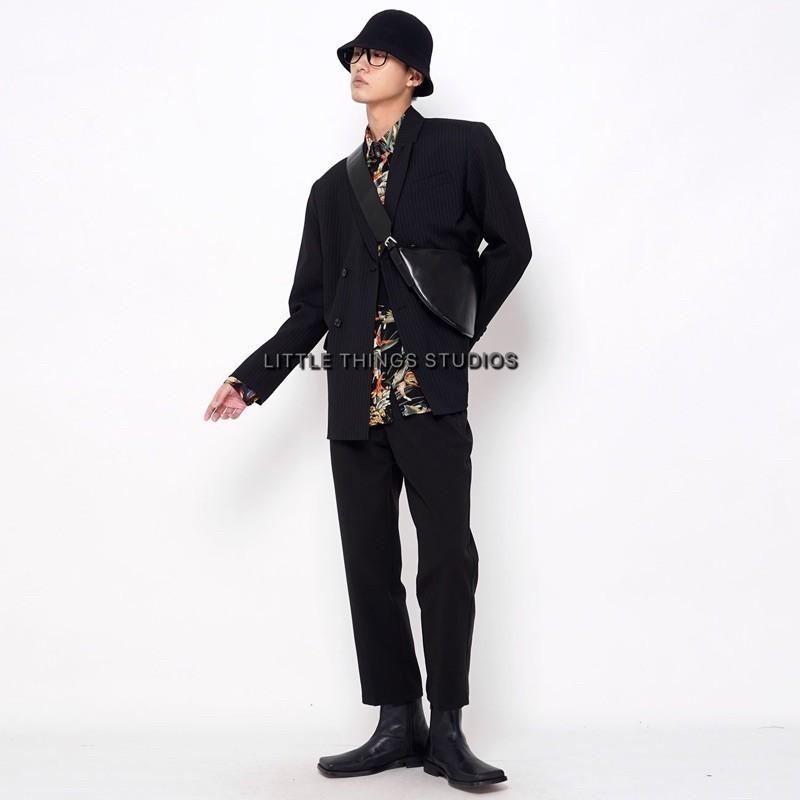 現貨 網眼鐘型帽 男生帽子 透氣 針織 網面 黑色 洞洞 漁夫帽-細節圖4