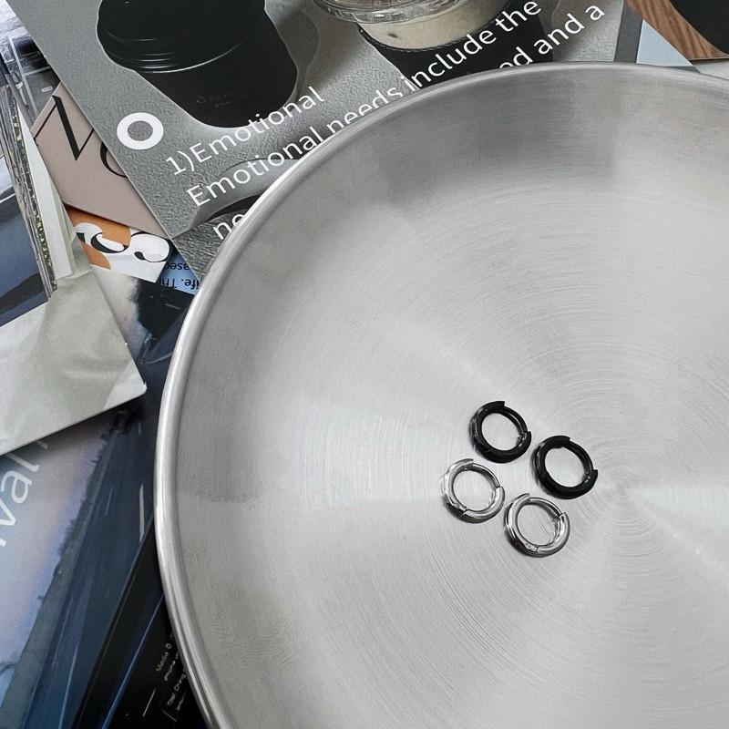 現貨 實拍 超迷你系列 小圓圈耳環 鈦鋼 耳環 耳骨環 超迷你-細節圖6