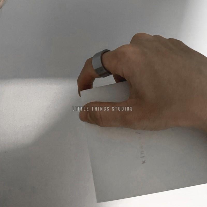 現貨 實拍 鈦鋼寬厚戒 寬戒指 寬戒 素面戒指 簡約戒指 男生戒指 素色 霧面 銀色-細節圖6