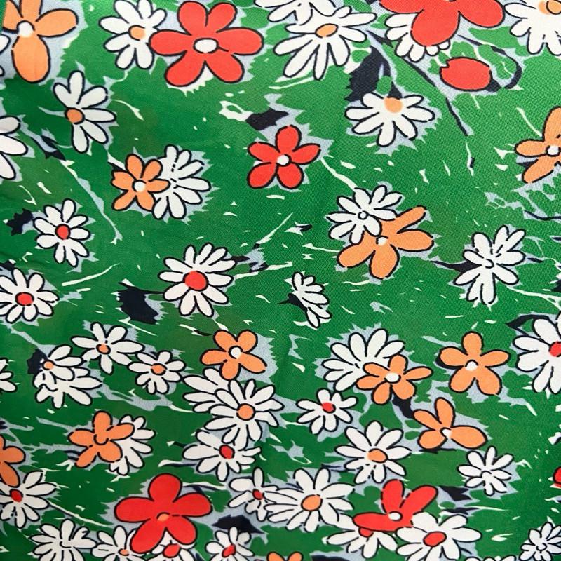 現貨2色 韓系小花襯衫 花襯衫 短袖襯衫 男生襯衫 潮流 襯衫 古巴領襯衫 寬鬆 古巴領-細節圖4