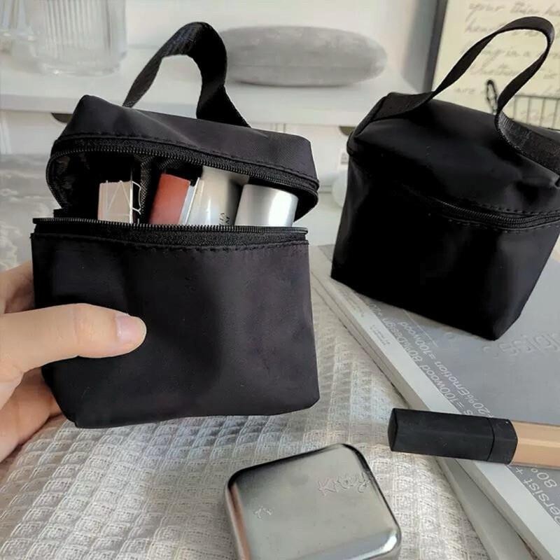 現貨 旅遊便攜小包 迷你 手提 化妝包 小物 收納包 保養品 旅行 女 男 SB014-細節圖2