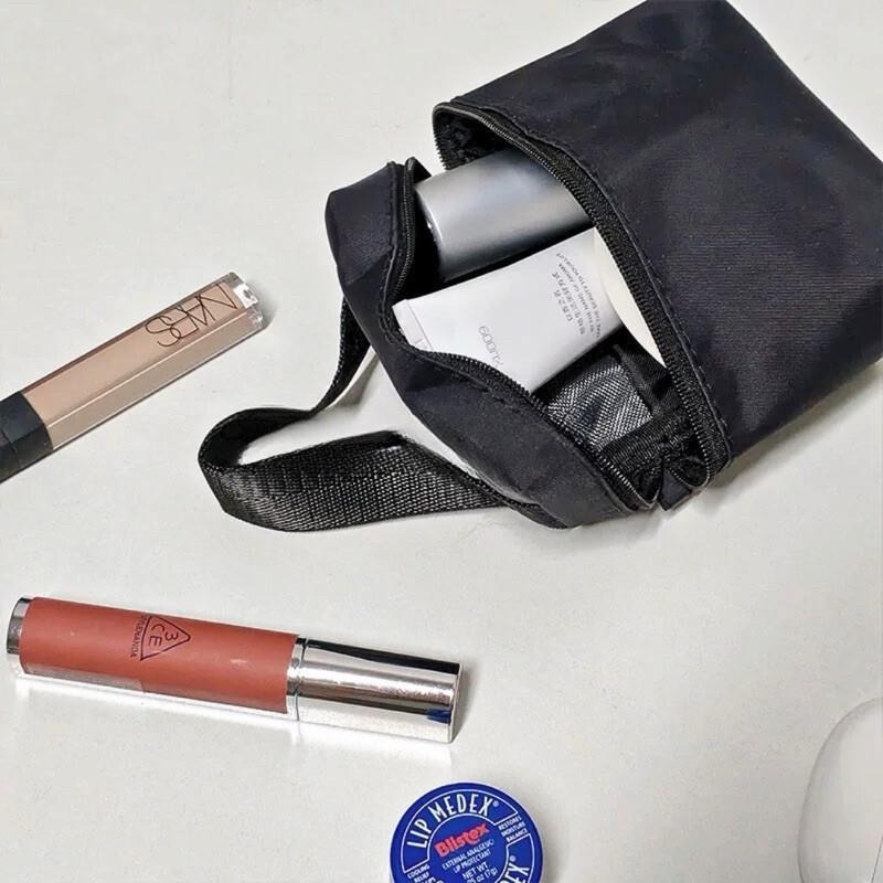 現貨 旅遊便攜小包 迷你 手提 化妝包 小物 收納包 保養品 旅行 女 男 SB014-細節圖3