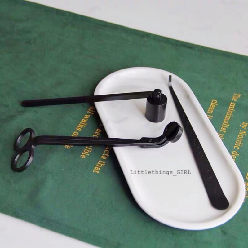 奢華北歐生活 滅燭罩 燭芯剪 燭芯鉤 香薰蠟燭工具組合 最後現貨 出清價-細節圖4