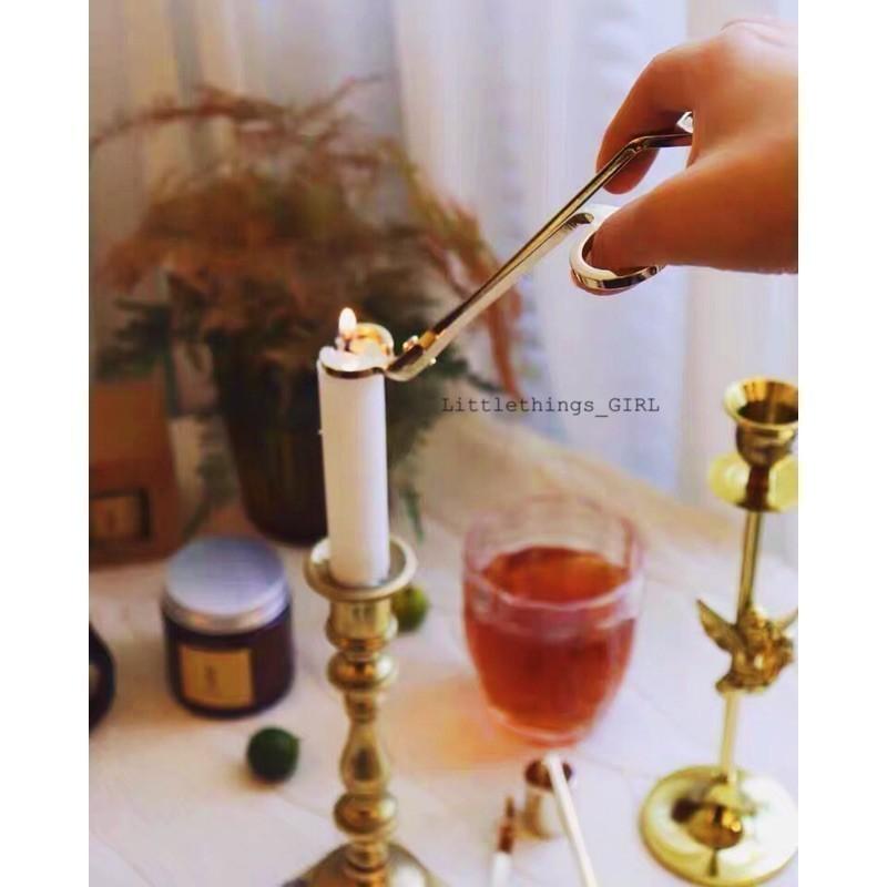 奢華北歐生活 滅燭罩 燭芯剪 燭芯鉤 香薰蠟燭工具組合 最後現貨 出清價-細節圖6