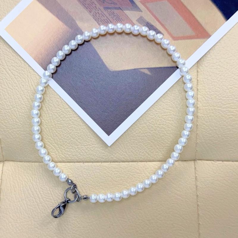 現貨實拍 珍珠手繩 腕繩 手機鏈 串珠 珍珠手機掛繩 珍珠鑰匙圈 珍珠手串 掛件 串珠鏈條 簡約 掛繩 吊繩 手機殼裝飾-細節圖2