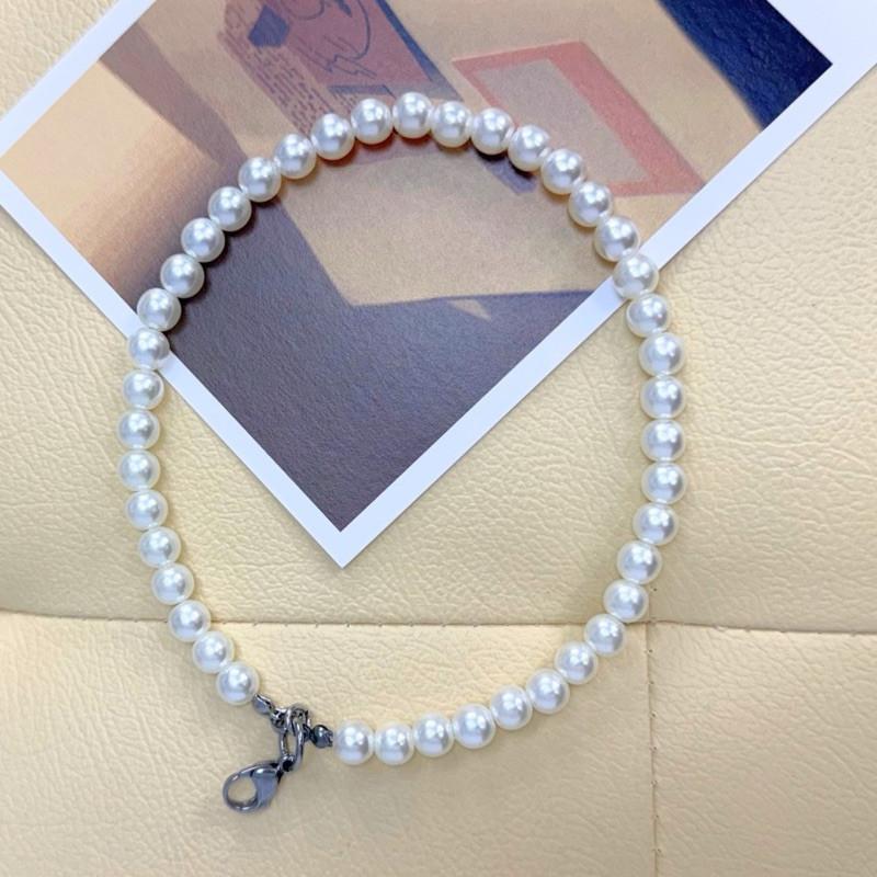 現貨實拍 珍珠手繩 腕繩 手機鏈 串珠 珍珠手機掛繩 珍珠鑰匙圈 珍珠手串 掛件 串珠鏈條 簡約 掛繩 吊繩 手機殼裝飾-細節圖3