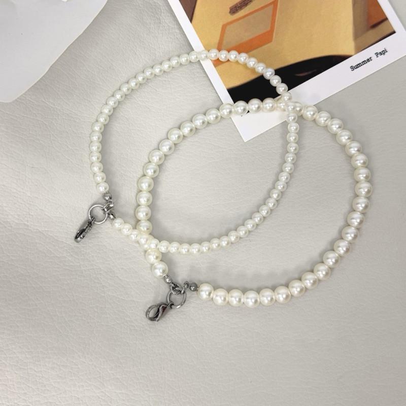 現貨實拍 珍珠手繩 腕繩 手機鏈 串珠 珍珠手機掛繩 珍珠鑰匙圈 珍珠手串 掛件 串珠鏈條 簡約 掛繩 吊繩 手機殼裝飾-細節圖6