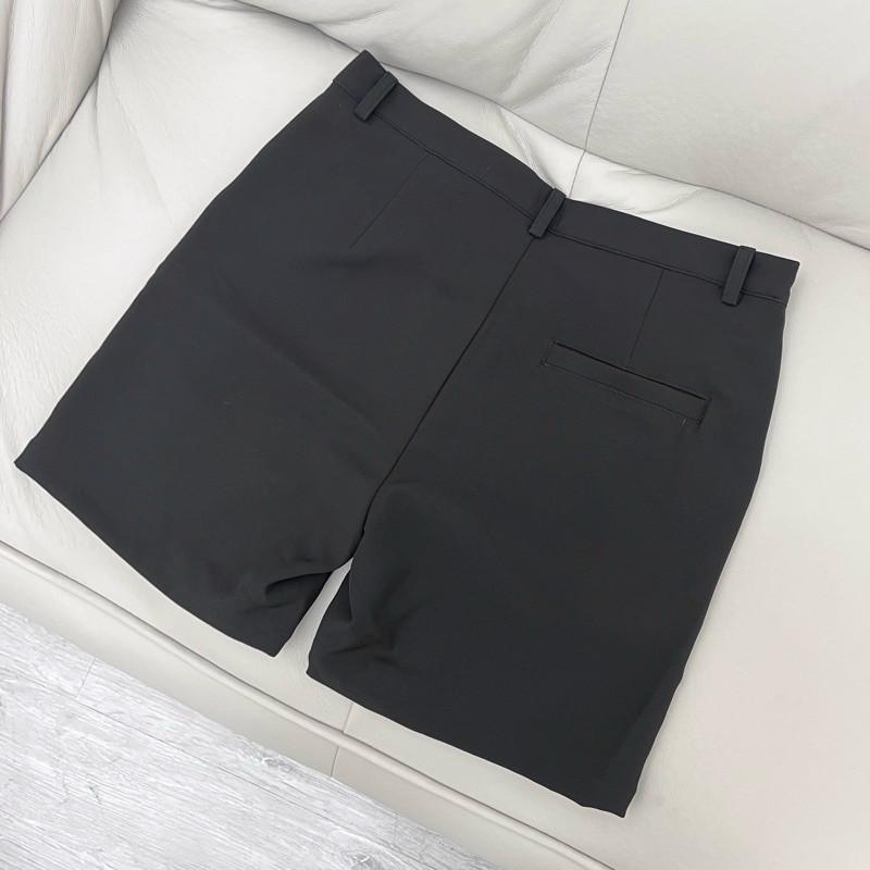 現貨實拍 自訂款 三分西裝短褲 上班族短褲 西裝短褲 短西裝褲 三分短褲 三分西褲 極短褲 男生短褲 女生短褲 涼感-細節圖2