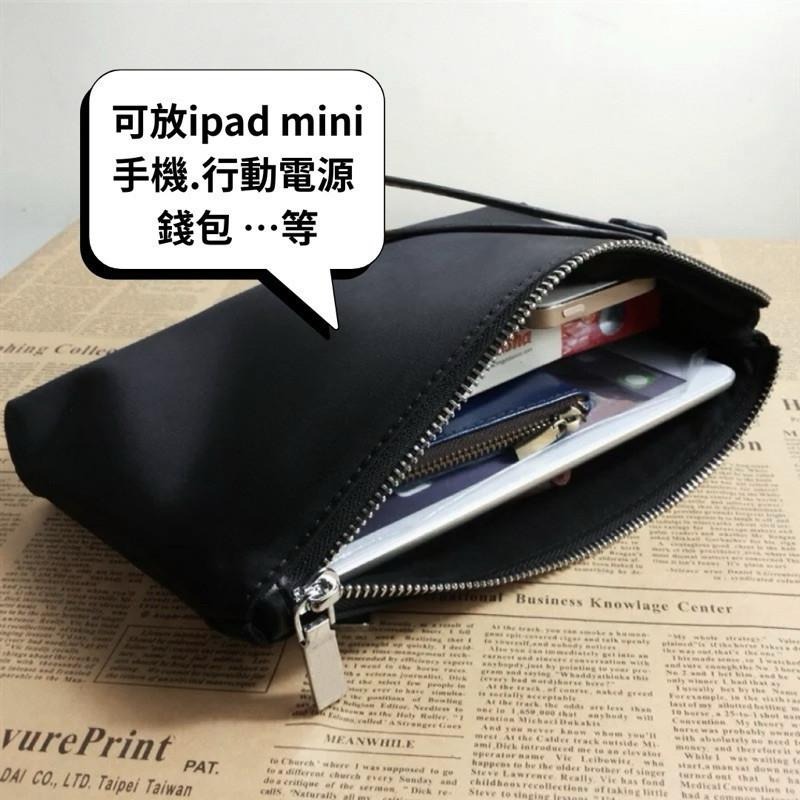 現貨實拍 防震包手拿包 手機包 手提包 尼龍 男生手拿包 素面 商務 男士 手包 存摺包 護照包 男用包 SB033-細節圖4