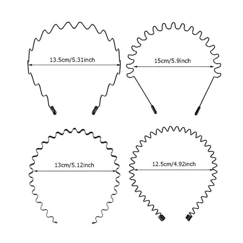 現貨 4種任選 隱形金屬髮箍 黑色 頭髮過渡期 男生髮箍 碎髮 髮箍 洗臉 隱形 洗臉 女 男 運動 壓發 固定 油頭-細節圖8