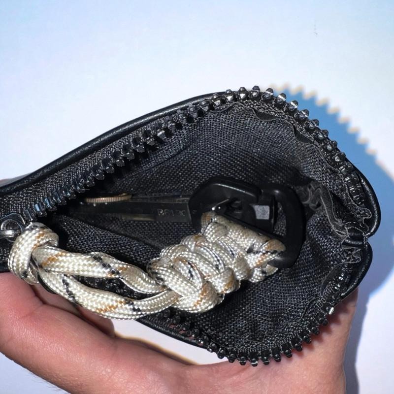 現貨實拍 皮革收納包 零錢包 鑰匙包 訂製款 男 皮包 耳機 小物包 黑色 素面 錢包 名片包 卡夾 SB020-細節圖6