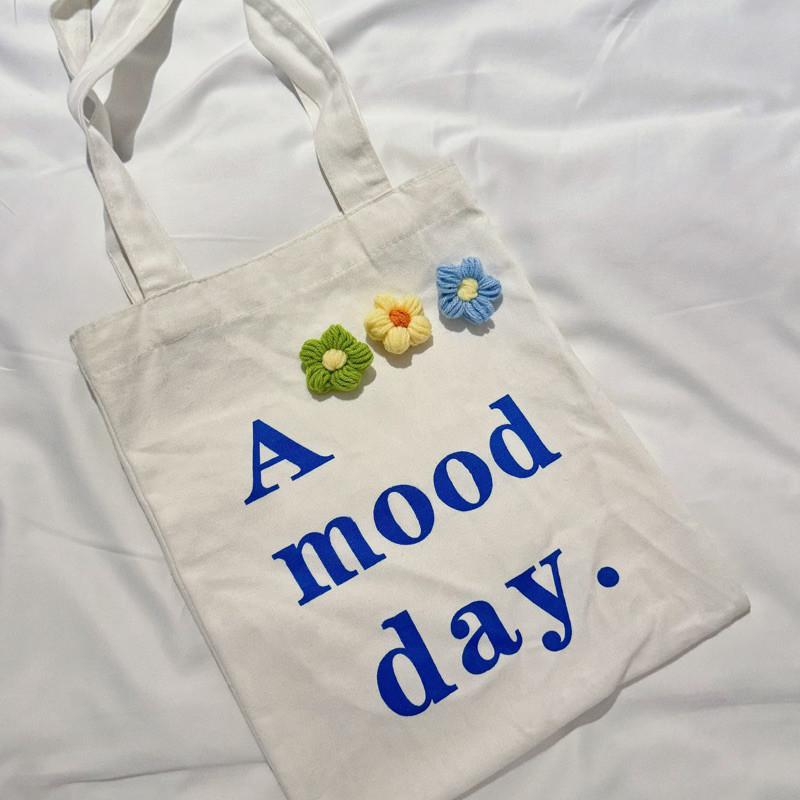 現貨 實拍 11色 毛線 小花 徽章 多巴胺 針織 別針 胸章 背包飾品-細節圖7