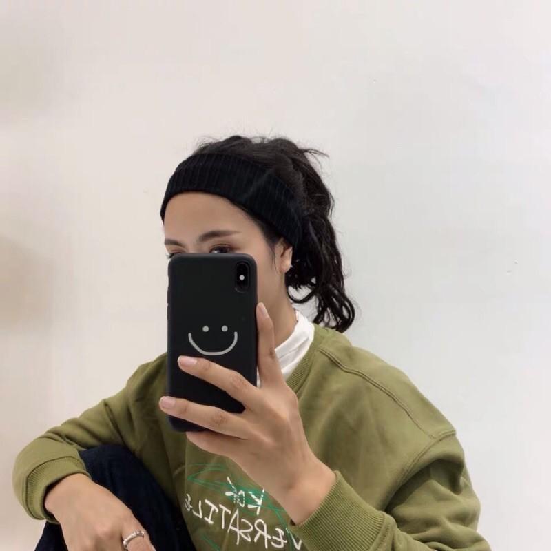 最後現貨出清價 坑條紋棉質髮帶 彩色 針織 洗臉 髮帶 瀏海防掉-細節圖5