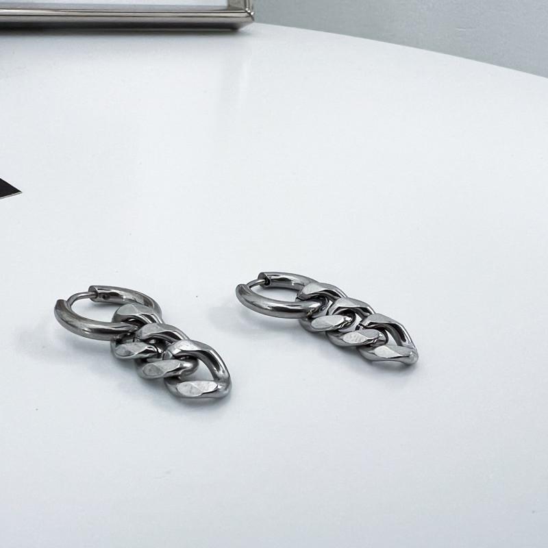 現貨 實拍 立體切面耳圈 鈦鋼 耳環 兩戴-細節圖3