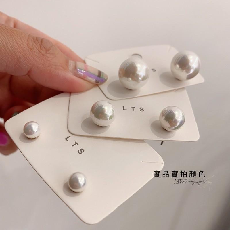 現貨 實拍 925銀針 復古珍珠耳環 銀針 耳釘 珍珠 耳環-細節圖8