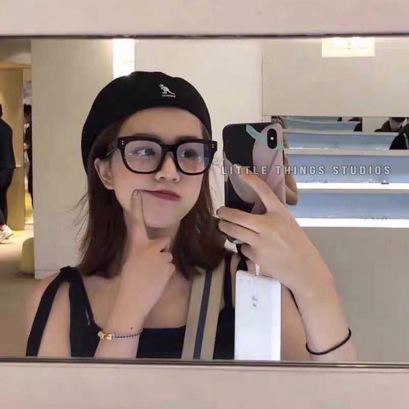 現貨 單品實拍 方黑框 平光 眼鏡 鏡框 膠框 tr90 高彈力 抗斷 防壓 方框 粗框 黑框-細節圖3