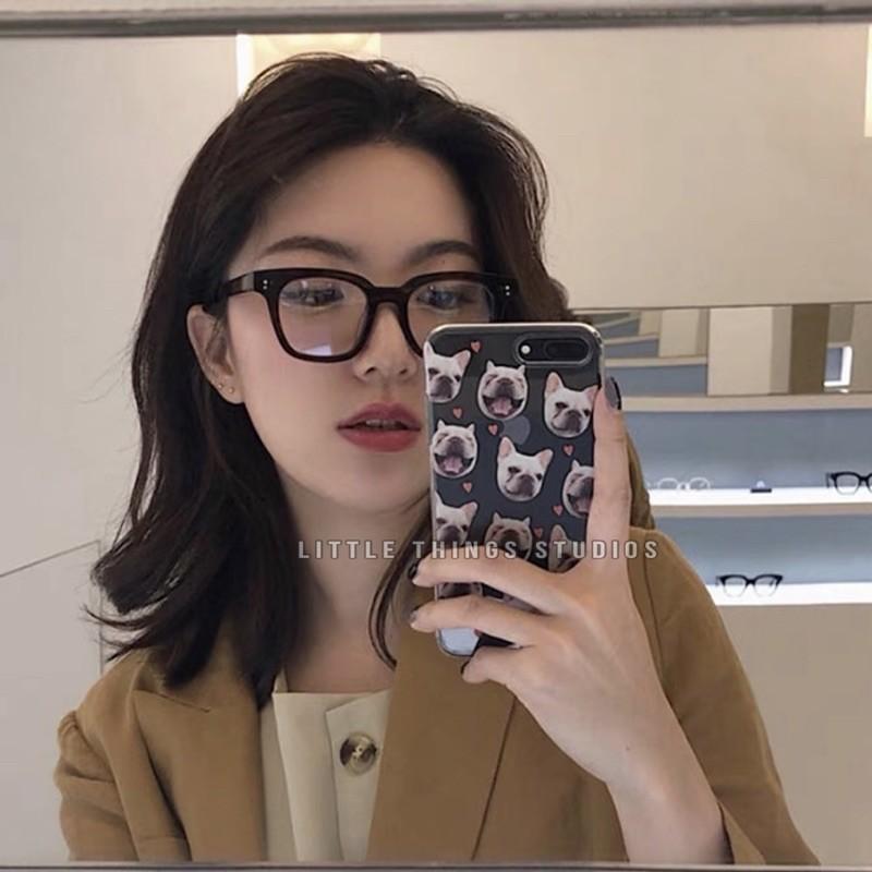 現貨 單品實拍 方黑框 平光 眼鏡 鏡框 膠框 tr90 高彈力 抗斷 防壓 方框 粗框 黑框-細節圖8