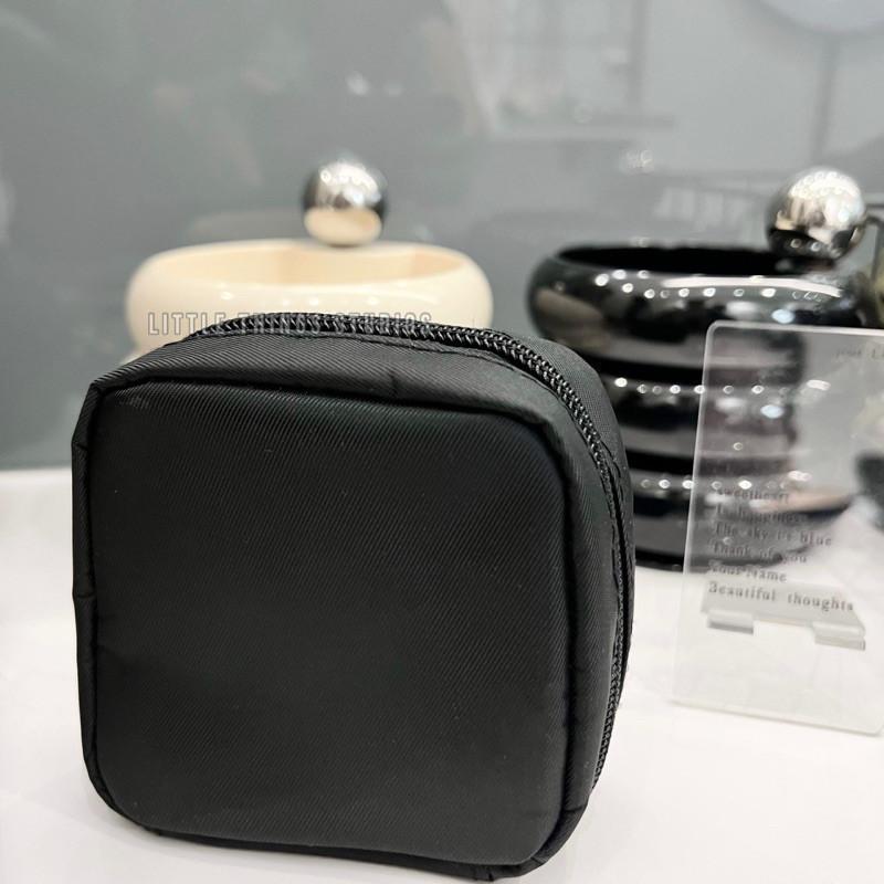現貨 實拍 正方收納包 化妝包 飾品包 旅行 便攜 收納包 口紅包-細節圖2