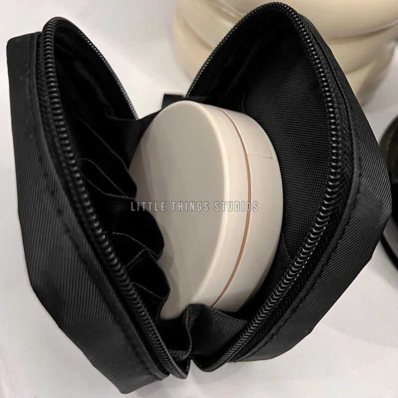 現貨 實拍 正方收納包 化妝包 飾品包 旅行 便攜 收納包 口紅包-細節圖4