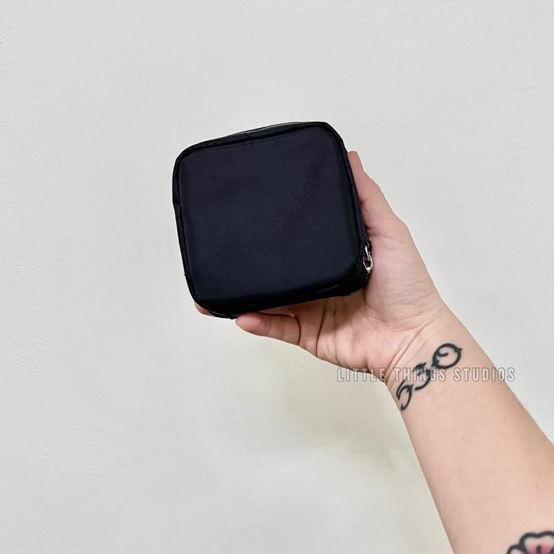 現貨 實拍 正方收納包 化妝包 飾品包 旅行 便攜 收納包 口紅包-細節圖5