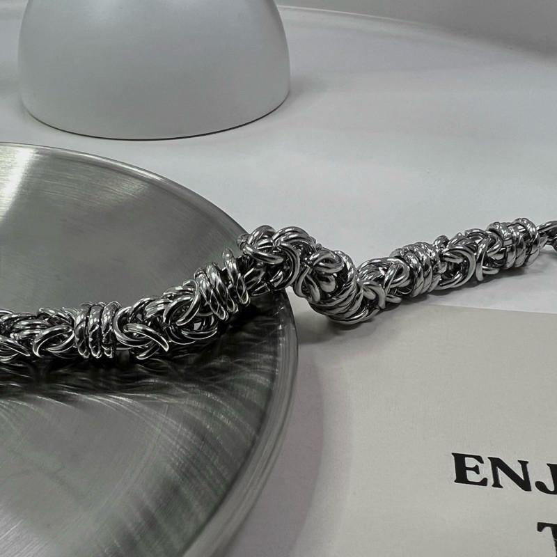 現貨 實拍 磐龍鈦鋼手鍊 龍蟠 蟠龍 盤龍 粗鏈-細節圖5