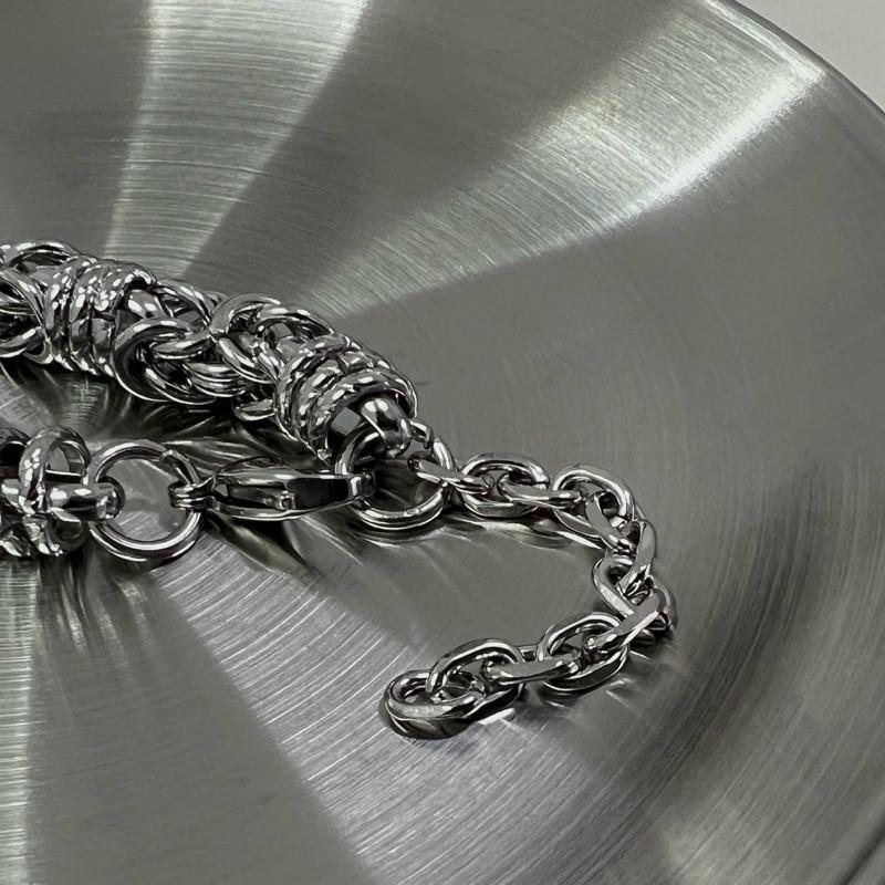 現貨 實拍 磐龍鈦鋼手鍊 龍蟠 蟠龍 盤龍 粗鏈-細節圖6