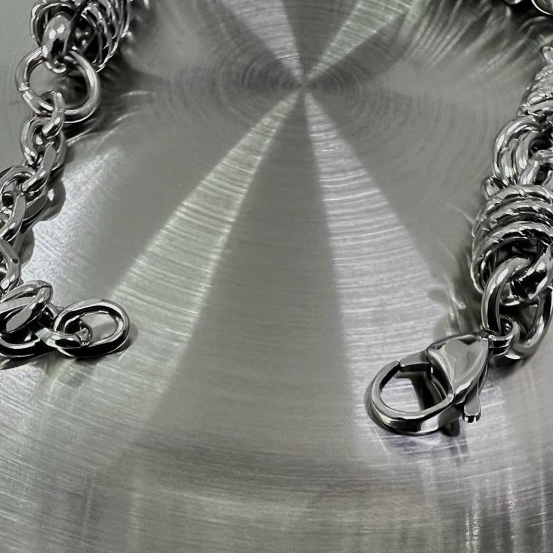 現貨 實拍 磐龍鈦鋼手鍊 龍蟠 蟠龍 盤龍 粗鏈-細節圖7