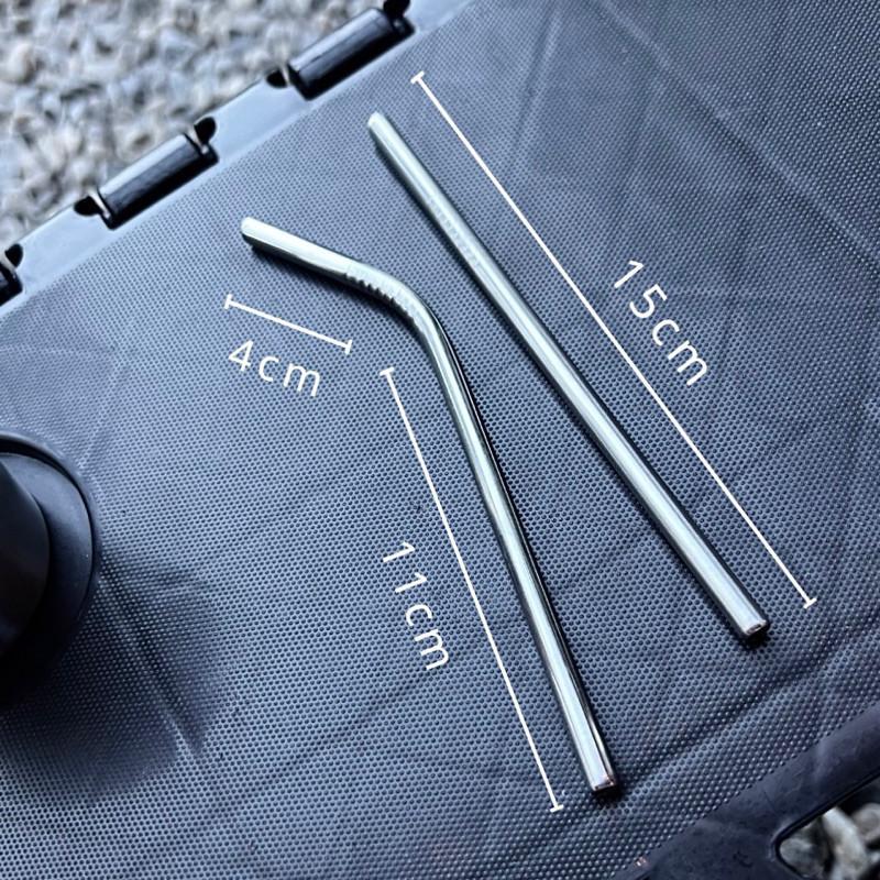 現貨實拍 迷你不鏽鋼吸管 短吸管 養樂多 吸管 兒童吸管 不鏽鋼 兒童-細節圖2