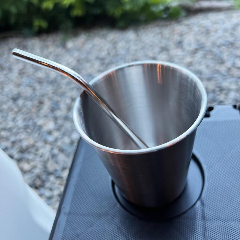 現貨實拍 迷你不鏽鋼吸管 短吸管 養樂多 吸管 兒童吸管 不鏽鋼 兒童-細節圖6