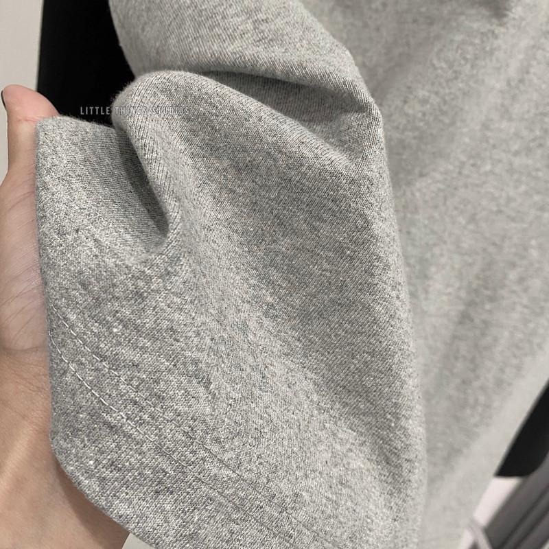 現貨 內有實拍 拼接袖棒球tee 重磅 純棉 潮流 320G ST074-細節圖5