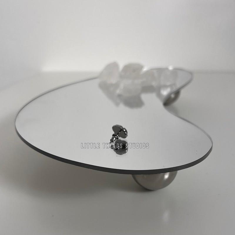 現貨 實拍 山茶花 鈦鋼耳環 潮流 耳釘 銀 小花-細節圖6