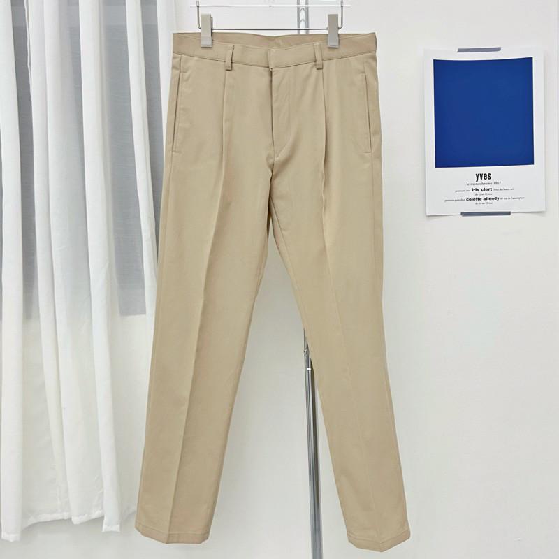 現貨 實拍 韓國製  完美身形 西裝 男生西裝 外套 卡其 長褲 剪裁 微腰身 正式 套裝-細節圖6