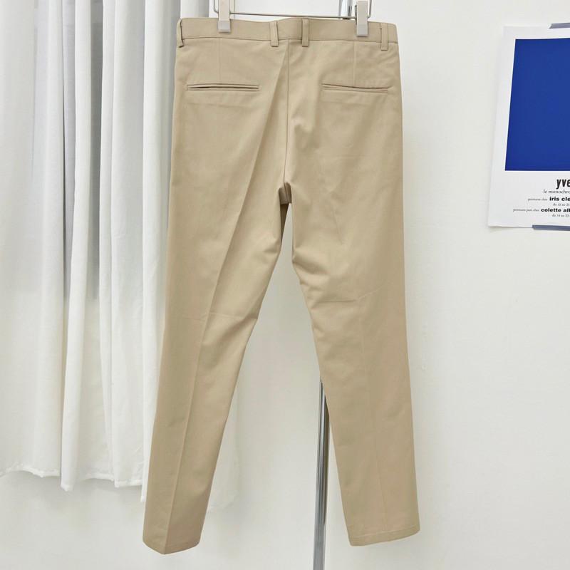 現貨 實拍 韓國製  完美身形 西裝 男生西裝 外套 卡其 長褲 剪裁 微腰身 正式 套裝-細節圖7