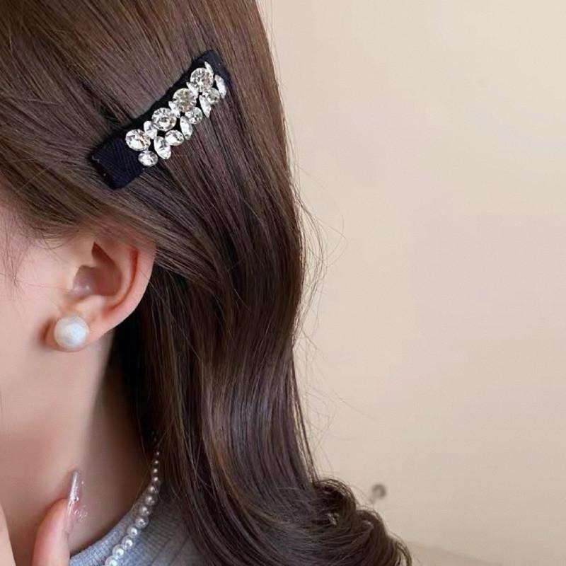 現貨 有實拍 滿鑽小髮夾 碎鑽 髮夾 水鑽 小夾子 髮飾 亮鑽-細節圖3