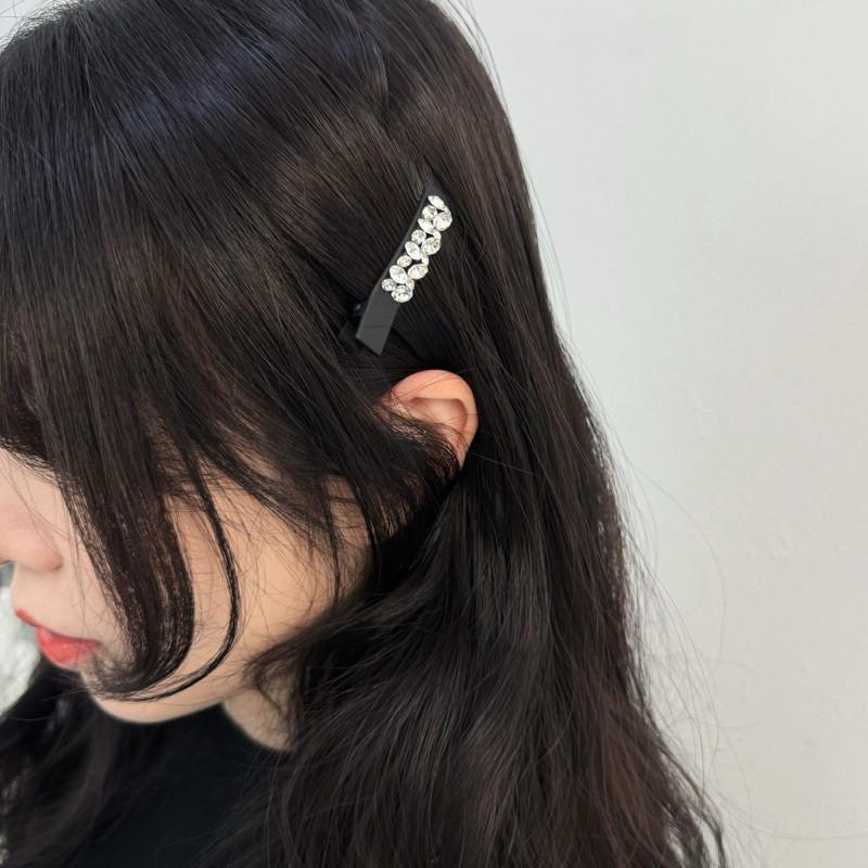 現貨 有實拍 滿鑽小髮夾 碎鑽 髮夾 水鑽 小夾子 髮飾 亮鑽-細節圖7