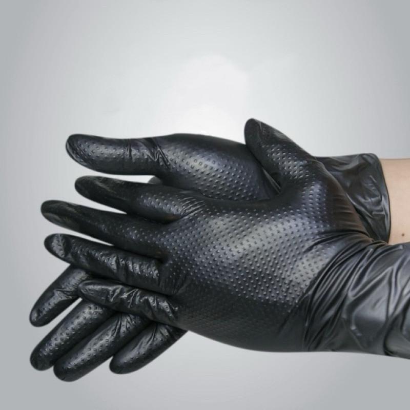現貨 內有實拍 橡膠手套 超彈力 超厚 手套 防滑 防水 NBR-細節圖3