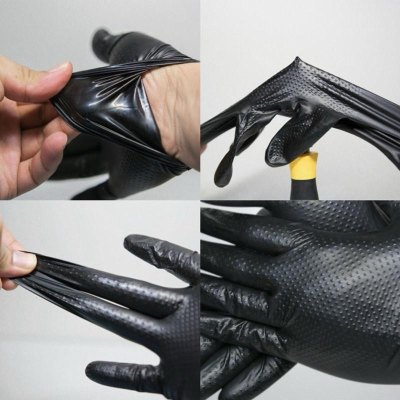 現貨 內有實拍 橡膠手套 超彈力 超厚 手套 防滑 防水 NBR-細節圖6