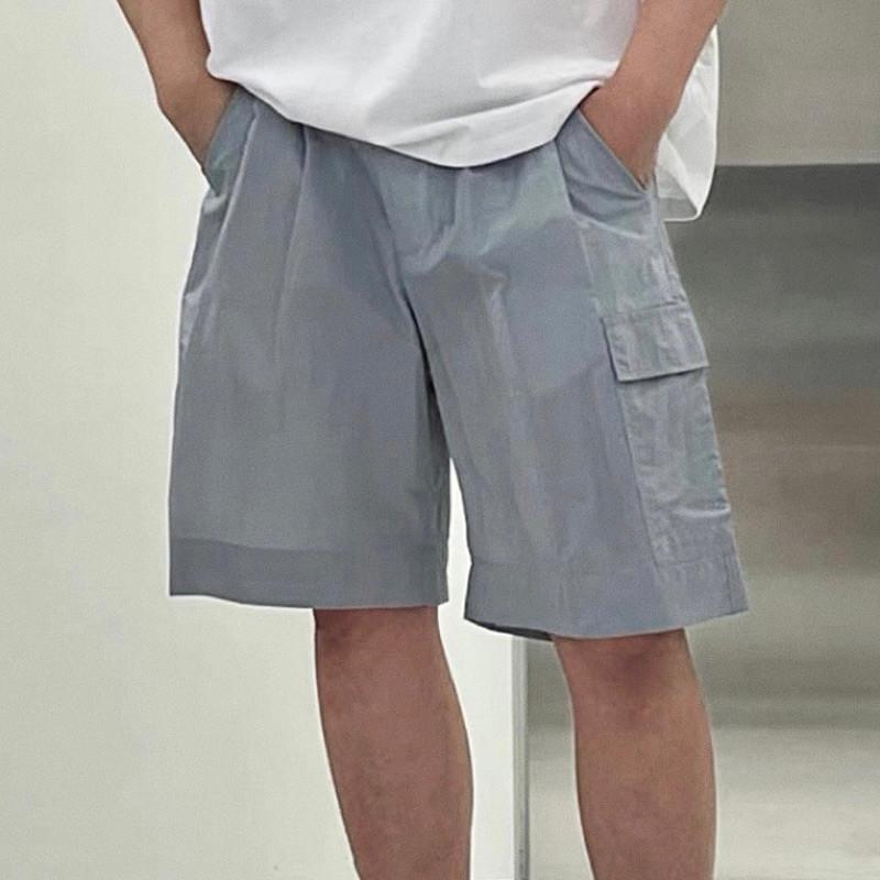 現貨 實拍 韓國製 大口袋機能短褲 五分褲 運動 輕量-細節圖2