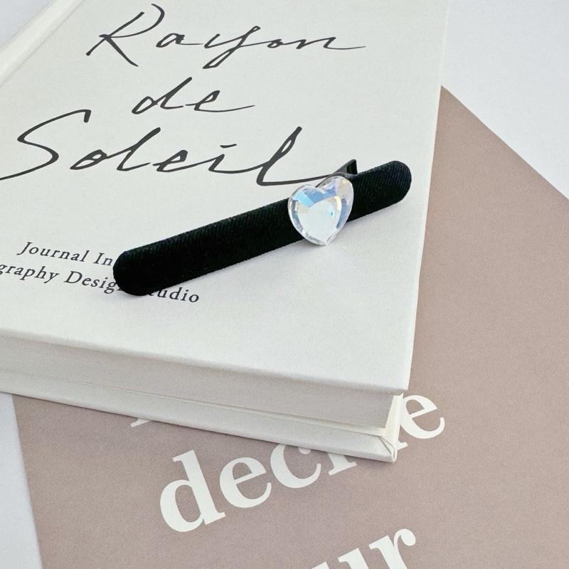 現貨 實拍 愛心切面 亮鑽 髮夾 愛心 心型 水鑽 韓系 造型 髮飾-細節圖4